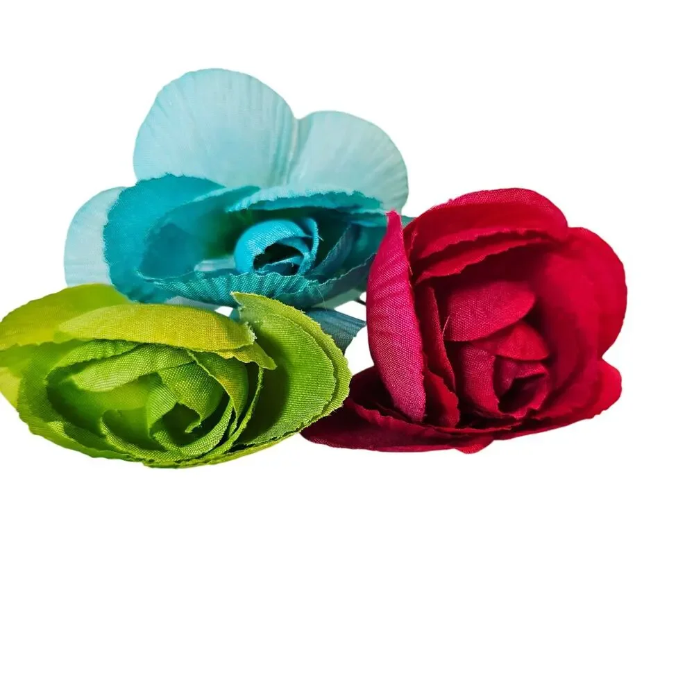 Artificial Silk Ranunculus Flowers 2.5